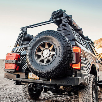 AFN 4x4 America® - Full Width Black Rear Bumper