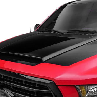 Air Design® - Satin Black Hood Scoop