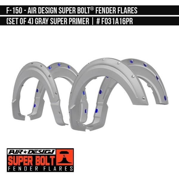 Air Design® - Super Bolt Fender Flare Kit