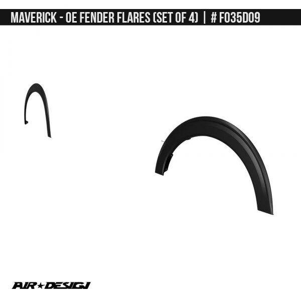 Air Design® - OE Style Smooth Fender Flare Kit