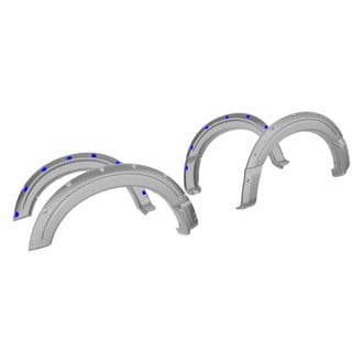 Air Design® - Super Bolt Gray Primer Front and Rear Fender Flare Kit