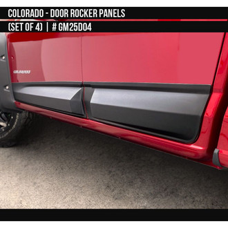 Air Design® - Satin Black Door Rocker Panel Set