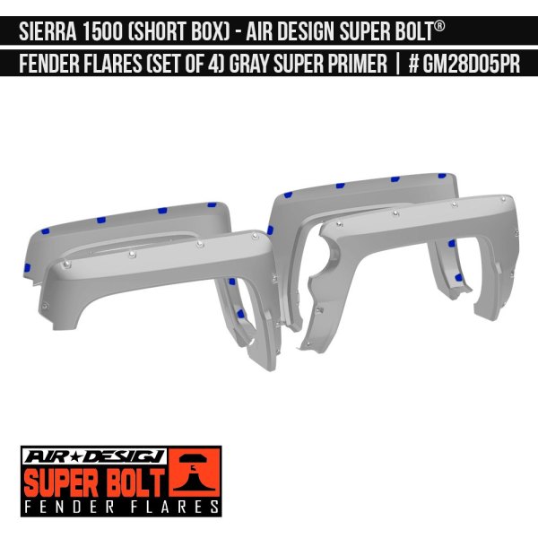 Air Design® - Super Bolt Fender Flare Kit