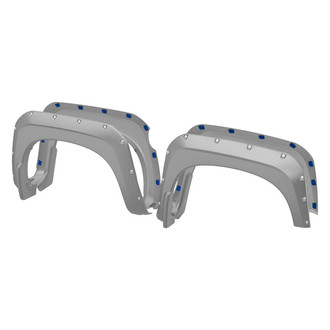 Air Design® - Super Bolt Gray Super Primer Front and Rear Fender Flare Kit