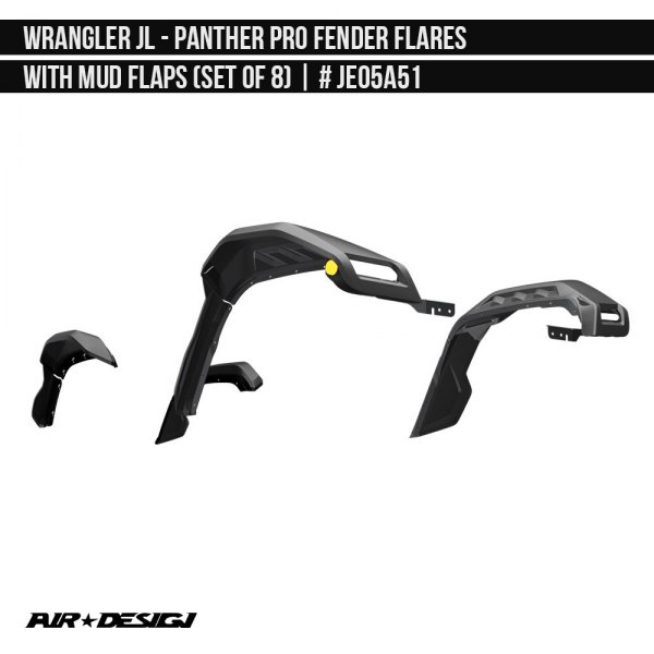 Air Design® - Panther Pro Fender Flares