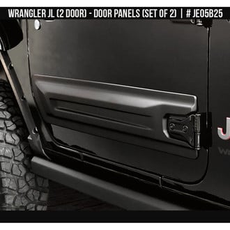 Air Design® - Satin Black Door Rocker Panel Set