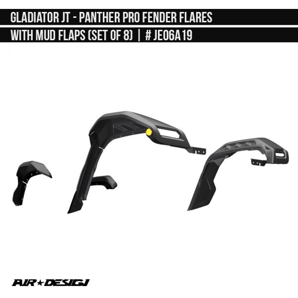 Air Design® - Panther Pro Fender Flares