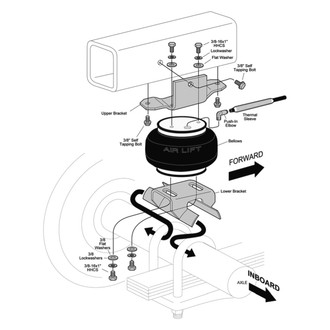 Air Lift® - LoadLifter 5000 Ultimate™ Rear Air Spring Kit