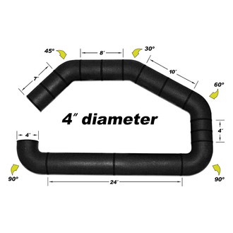 AIRAID® - U-Build-It Polyurethane Intake Tube Set