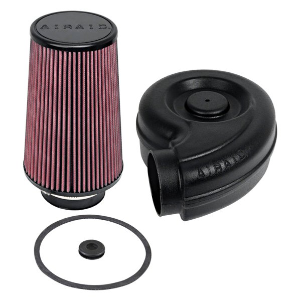 Airaid® Jr Round Red Intake Kit With Synthaflow® Air Filter And