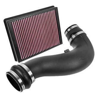 AIRAID® - Jr. High-Density Polyethylene Black Short Ram Intake Kit with SynthaFlow™ Red Filter