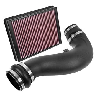AIRAID® - Jr. High-Density Polyethylene Black Short Ram Intake Kit with SynthaMax™ Red Filter