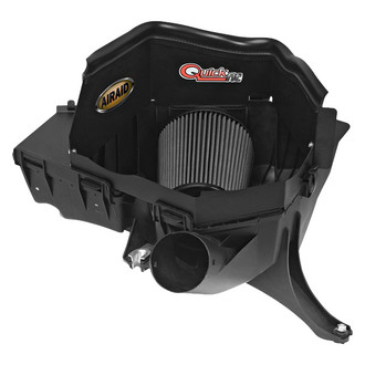 AIRAID® - QuickFit® High-Density Polyethylene Cold Air Intake System with SynthaMax™ Black Filter without Intake Tube