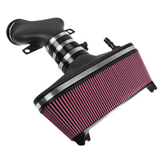 AIRAID® - Dam High-Density Polyethylene Black Cold Air Intake System with Red Filter and Intake Tube