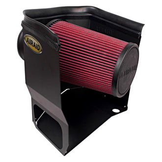 AIRAID® 311-212 - Dam High-Density Polyethylene Cold Air Intake System with SynthaMax™ Red Filter without Intake Tube