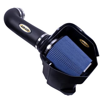 AIRAID® - MXP Series Dam High-Density Polyethylene Black Cold Air Intake System with SynthaMax™ Blue Filter with Intake Tube