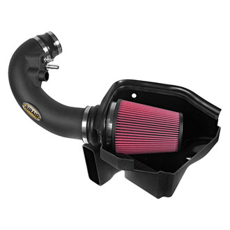 AIRAID® - MXP Series Dam High-Density Polyethylene Black Cold Air Intake System with SynthaMax™ Red Filter with Intake Tube