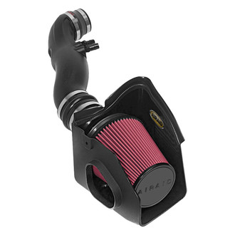 AIRAID® - MXP Series Dam High-Density Polyethylene Black Cold Air Intake System with SynthaMax™ Red Filter with Intake Tube