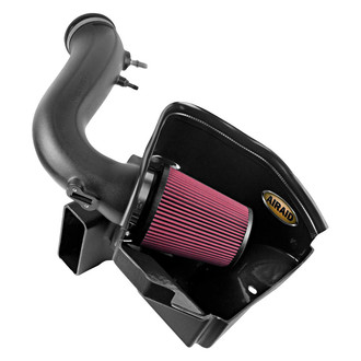 AIRAID® - MXP Series Dam High-Density Polyethylene Black Cold Air Intake System with SynthaMax™ Red Filter with Intake Tube