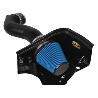 AIRAID® - MXP Series Dam High-Density Polyethylene Black Cold Air Intake System with SynthaMax™ Blue Filter with Intake Tube