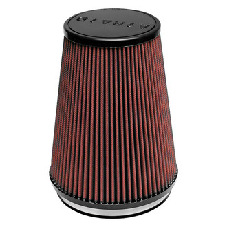 AIRAID® - SynthaFlow® Round Tapered Red Air Filter (6" F x 7.5" B x 5" T x 9" H)