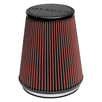 AIRAID® - SynthaMax® Round Tapered Red Air Filter (6" F x 7.25" B x 5" T x 8" H)