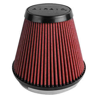 AIRAID® - SynthaMax® Round Tapered Red Air Filter (6" F x 7.5" B x 3.875" T x 6" H)