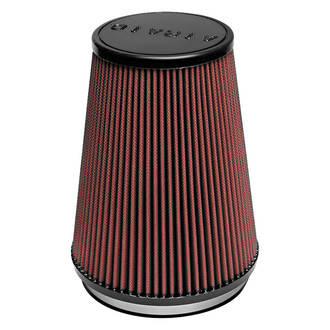 AIRAID® - SynthaMax® Round Tapered Red Air Filter (6" F x 7.5" B x 5" T x 9" H)