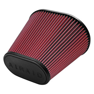 AIRAID® - SynthaFlow® Oval Tapered Red Air Filter (6" F x 10.75" BOL x 7.75" BOW x 7.25" TOL x 4.25" TOW x 9" H)