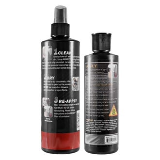 AIRAID® - Air Filter Cleaning Kit Squeeze Oil (12 oz Cleaner, 8 oz Oil)