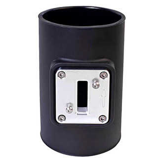 AIRAID® 9641 - Resin Black Mass Air Flow Tube with Hitachi Plate (4" OD)