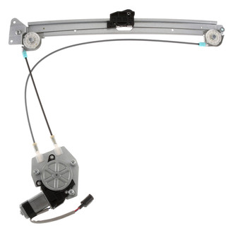 AISIN® - Rear Passenger Side Power Window Regulator and Motor Assembly