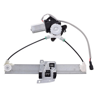 AISIN® - Rear Passenger Side Power Window Regulator and Motor Assembly