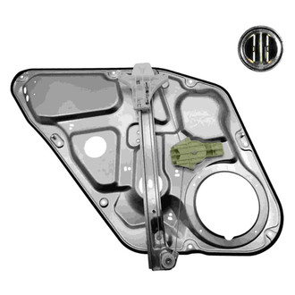 AISIN® - Rear Passenger Side Power Window Regulator and Motor Assembly