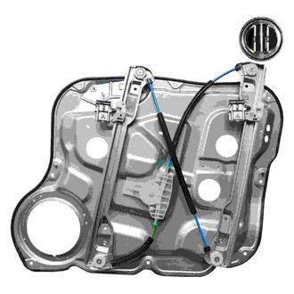 AISIN® - Front Driver Side Power Window Regulator and Motor Assembly