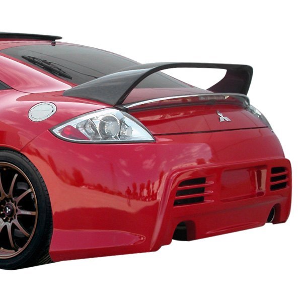  AIT Racing® - Black Out 2 Style Fiberglass Rear Bumper Cover (Unpainted)