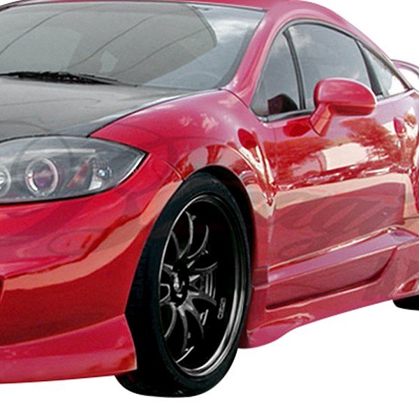  AIT Racing® - Black Out 2 Style Fiberglass Side Skirts