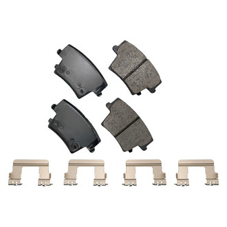Akebono® - Severe Duty Semi-Metallic Brake Pads