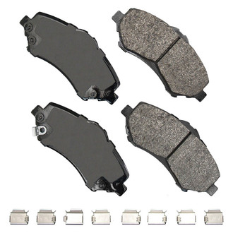 Akebono® - Severe Duty Semi-Metallic Brake Pads