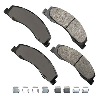 Akebono® - Severe Duty Semi-Metallic Disc Brake Pads