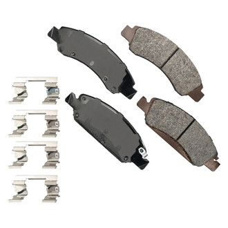 Akebono® - Severe Duty Semi-Metallic Brake Pads