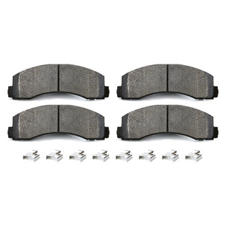 Akebono® - Severe Duty Semi-Metallic Brake Pads