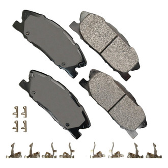 Akebono® - Severe Duty Semi-Metallic Front Disc Brake Pads