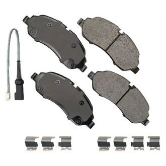 Akebono® - Severe Duty Semi-Metallic Front Disc Brake Pads