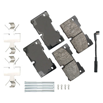 Akebono® - Severe Duty Semi-Metallic Brake Pads