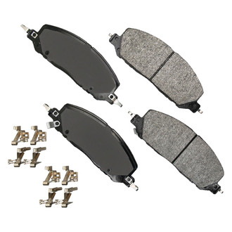 Akebono® - Severe Duty Semi-Metallic Brake Pads