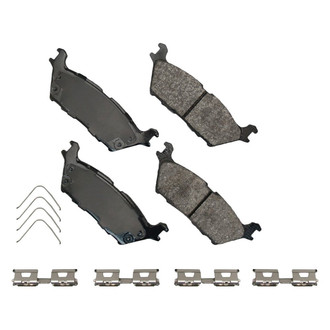 Akebono® - Severe Duty Semi-Metallic Brake Pads