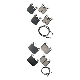 Akebono® - EURO™ Ultra-Premium Ceramic Front and Rear Disc Brake Pad Set