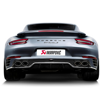 Akrapovic® - High Gloss Carbon Fiber Rear Diffuser
