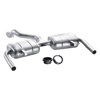 Akrapovic® - Slip-On Line Stainless Steel Exhaust System with Split Rear Exit